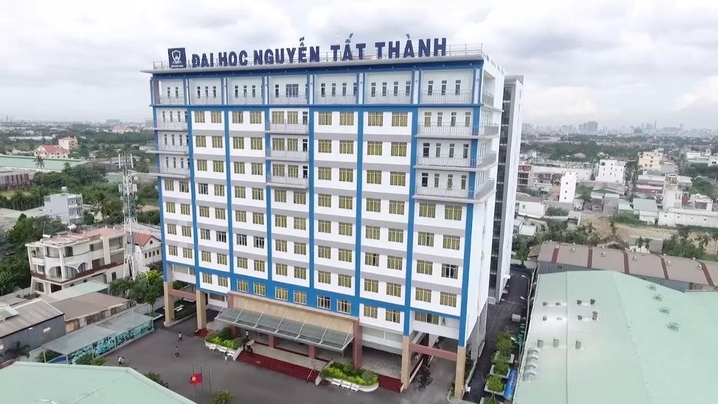 Trường ĐH Nguyễn Tất Thành có hệ thống cơ sở vật chất khang trang và hiện đại
