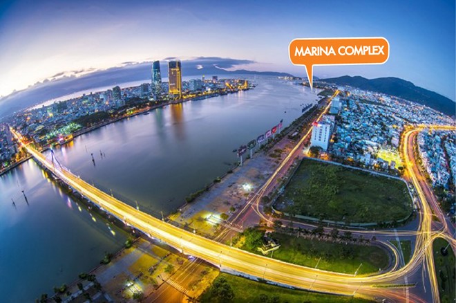 Bán nhà phố bên sông Hàn, lô góc nở hậu dự án Marina Complex Đà Nẵng. DT 162.5m2