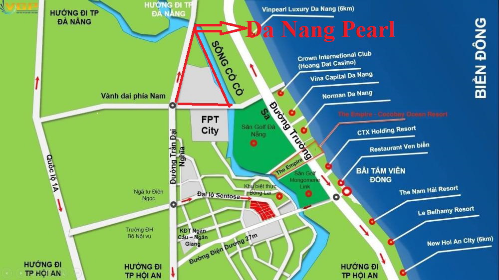 Đất xanh miền Trung mở bán chính thức dự án Danang Pearl – viên ngọc trong lòng Đà Nẵng – giá chỉ từ 6.8tr/m2