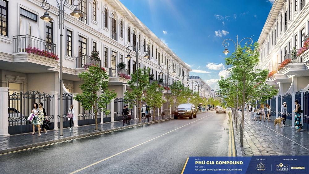Mở bán chính thức 30 căn Phú Gia Compound nhà phố Châu Âu ngay trung tâm Đà Nẵng