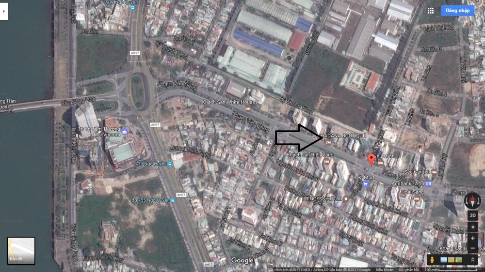 Bán cặp đất xây KS MT Đường Phạm Văn Đồng gần Hadana hotel