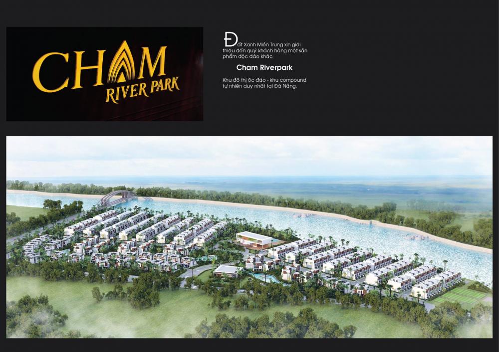 Chính chủ bán gấp nhà 3 tầng, DT: 120m2 đất (6x20m), 2 mặt tiền, dự án Chăm River Park