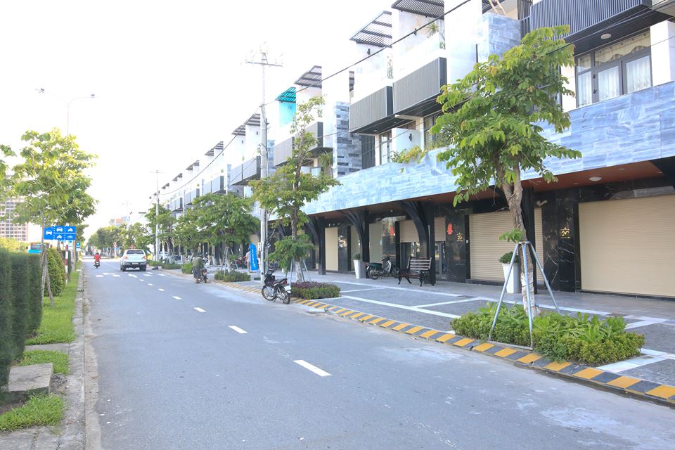 Tuyến nhà phố thương mại kinh doanh đầu tiên tại Liên Chiểu Đà Nẵng, 2,8 tỷ/căn