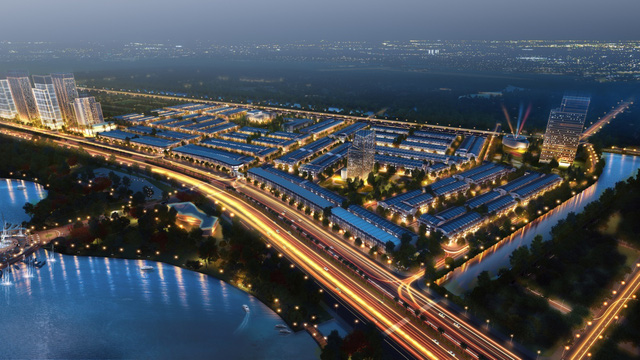 Mở bán nhà phố 3 tầng cao cấp, sang trọng mặt tiền đường 34m thông thẳng ra biển Đà Nẵng, 2,8 tỷ