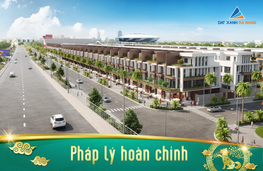 Đất xanh Miền Trung mở bán shophouse TT Quận Hải Châu, Đà Nẵng. 356m2, giá chỉ 9.8 tỷ/căn
