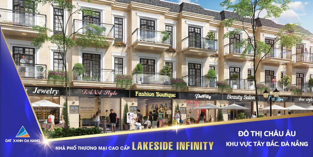 Mở bán Nhà phố 3 tầng Châu âu Lakeside Infinity mặt tiền Trung tâm Liên Chiểu 