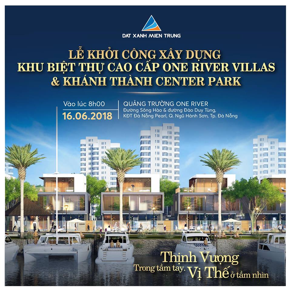 One River siêu dự án biệt thự nghỉ dưỡng hàng đầu Đà Nẵng nằm trong Phú Mỹ An, LH 0948.149.038