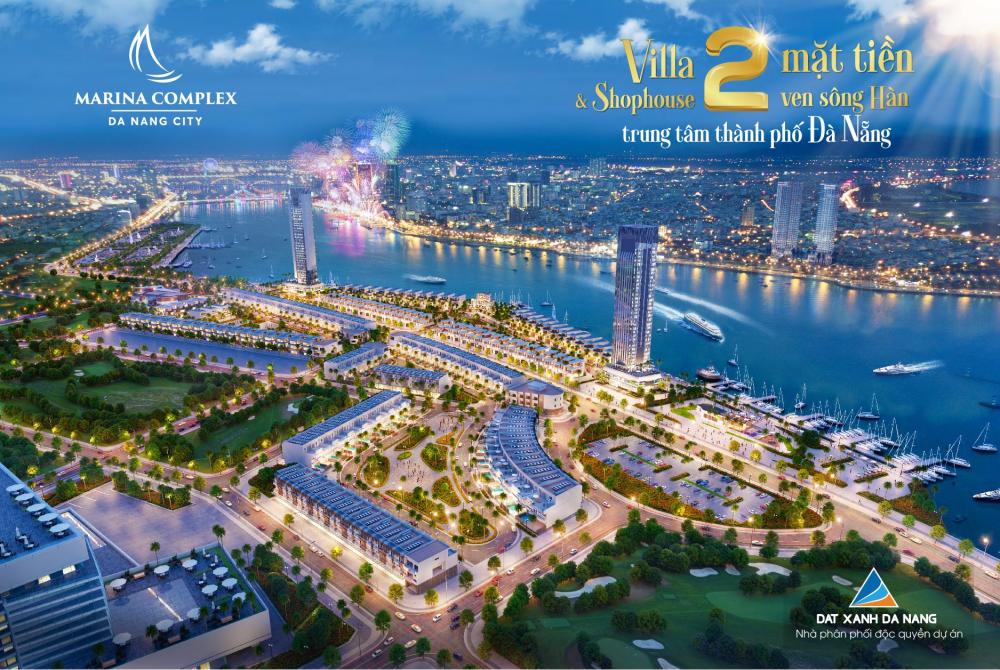 Mở đặt chỗ dự án hot nhất bên sông Hàn, có bến du thuyền Marina Complex 5* lớn nhất Đà Nẵng