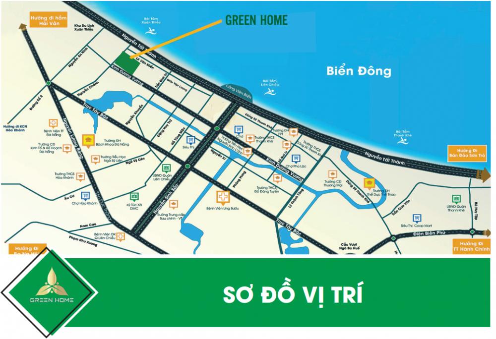 Bán nhà biệt thự liền kề Nguyễn Chánh , Đà Nẵng - Cách bãi tắm Nguyễn Tất Thành 300m