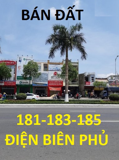 Bán mặt tiền 181 - 183 -185 đường Điện Biên Phủ, phường Chính Gían, quận Thanh Khê