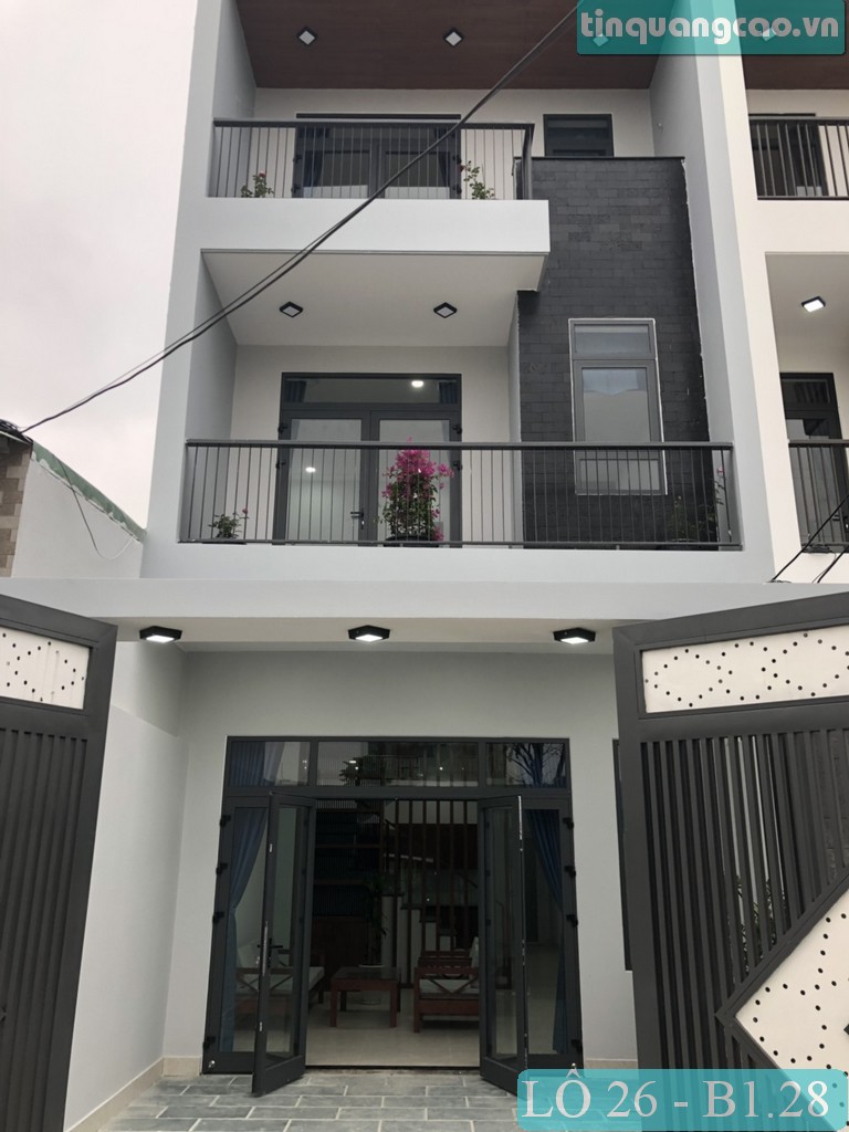 Chính chủ bán 2 nhà mới đẹp 3 tầng lô 26 và lô 27- B1.28 đường Hà Bồng