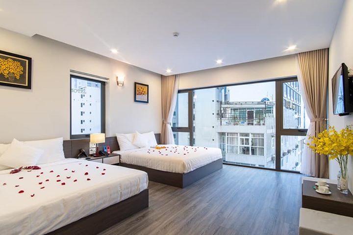 Bán khách sạn siêu đẹp 7 tầng 24 phòng Hà Bổng, Phước Mỹ, Sơn Trà, ngay sát biển