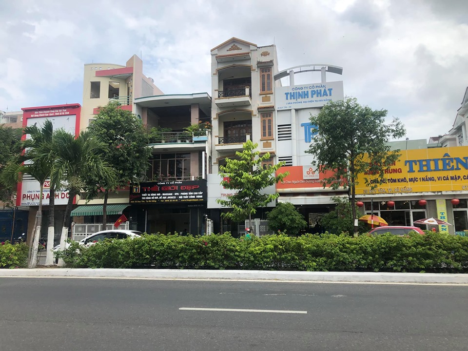 Bán nhà mặt phố Đường Duy Tân, Hải Châu, Đà Nẵng.Diện tích 112.5m2  giá 13,5 Tỷ.