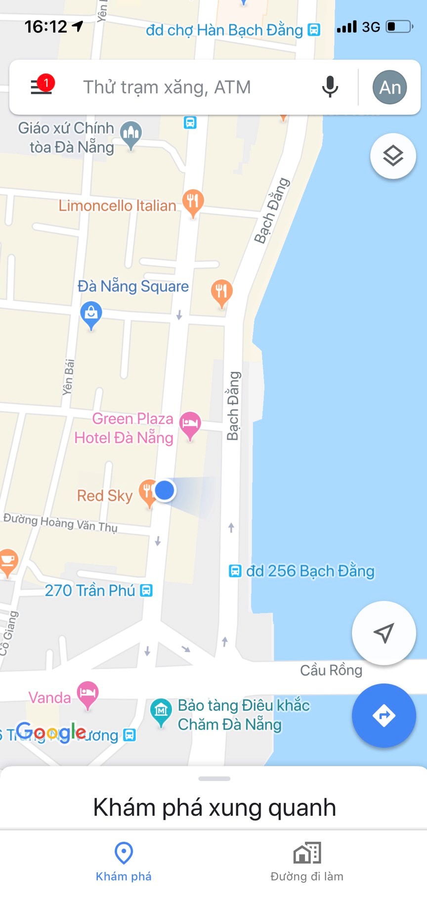 Bán nhà mặt tiền Trần Phú, Hải Châu. DT: 4.5x24m, giá: 29 tỷ