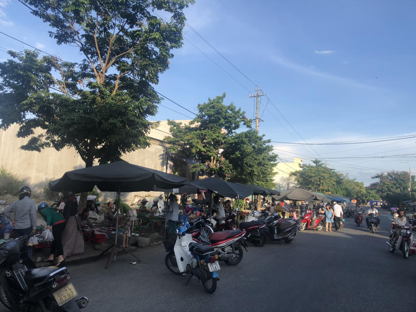Đất phía Nam Đà Nẵng, nở hậu, gần làng đại học, đối diện chợ