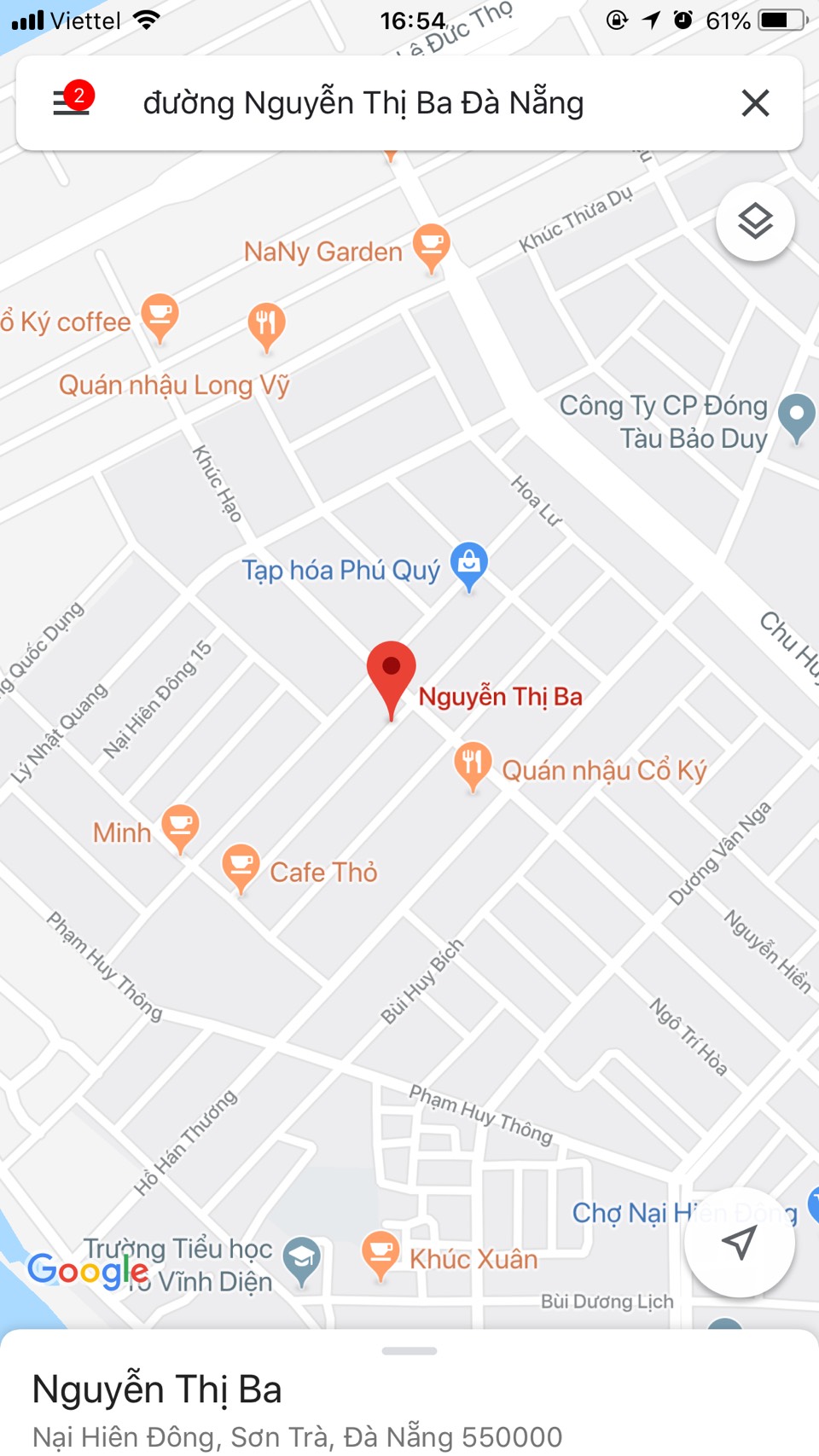 Cho thuê nhà 2MT đường Khúc Hạo-Nguyễn Thị Ba,quận Sơn Trà,Đà Nẵng 4 phòng rộng .0905.606.910