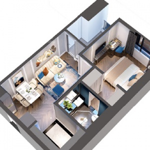 Bán căn hộ biển Quy Nhơn cao cấp Full nội thất giá 1.7 tỷ - Liên hệ: 0896655833