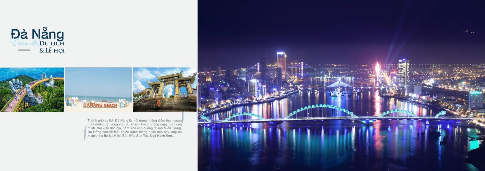 Siêu dự án Melody City nằm ngay vị trí vàng trung tâm TP Đà Nẵng - cách bãi tắm biển chỉ 500m
