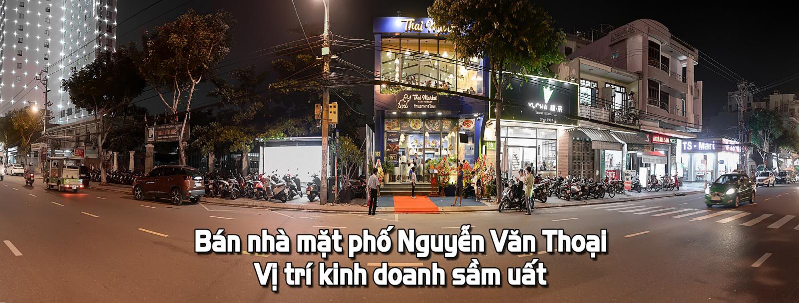Bán nhà mặt tiền đường Nguyễn Văn Thoại, vị trí kinh doanh Sầm uất