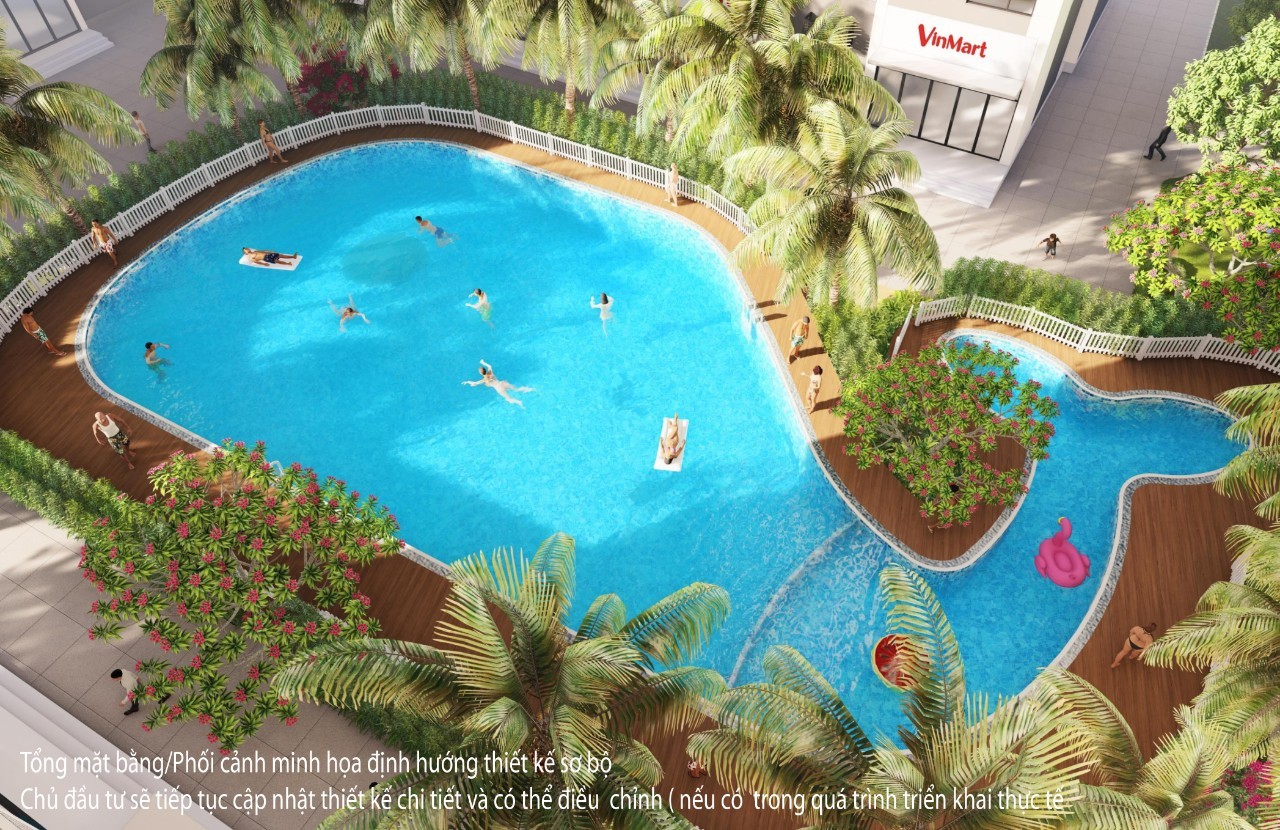 Giá sốc! Studio view bể bơi duy nhất giá chưa tới 900tr đồng tại Vinhomes Ocean Park