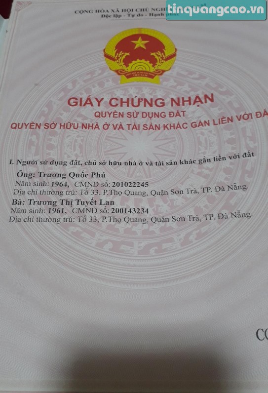 Cần bán căn hộ chung cư Nest Home, địa chỉ Chu Huy Mân, quận Sơn Trà