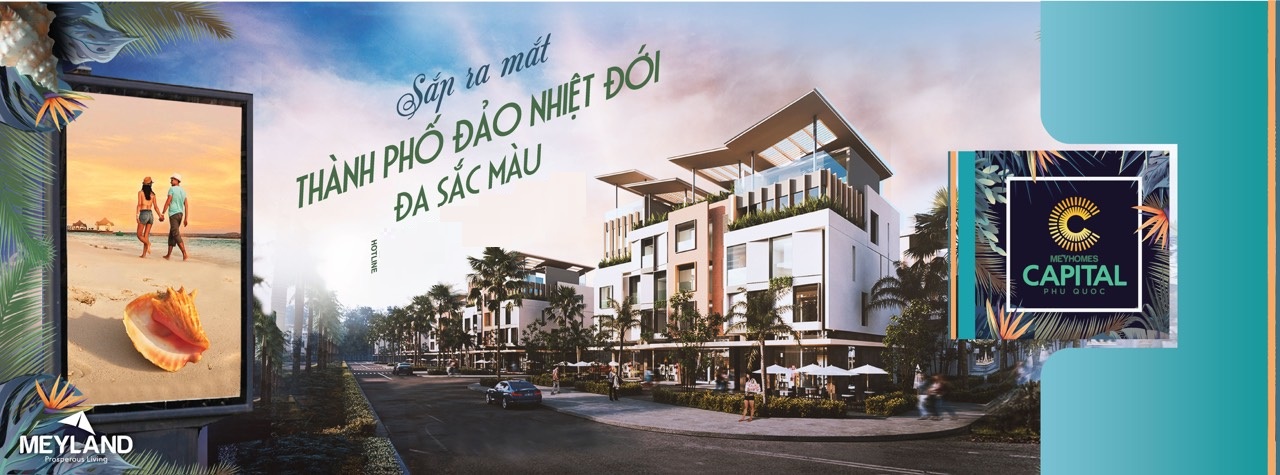 Meyhomes capital Phú quốc, tân á đại thành ,ra mắt 50 căn Shophouse giai đoạn I