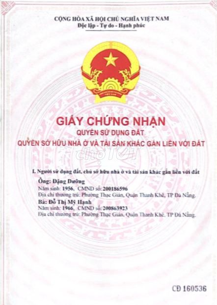 Chính chủ cần bán đất Đường Trịnh Quang Xuân, Xã Hòa Châu, Huyện Hòa Vang, Đà Nẵng
