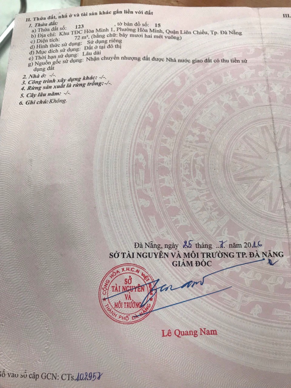 BÁN ĐẤT MẶT TIỀN ĐƯỜNG NGUYỄN HUY TỰ,