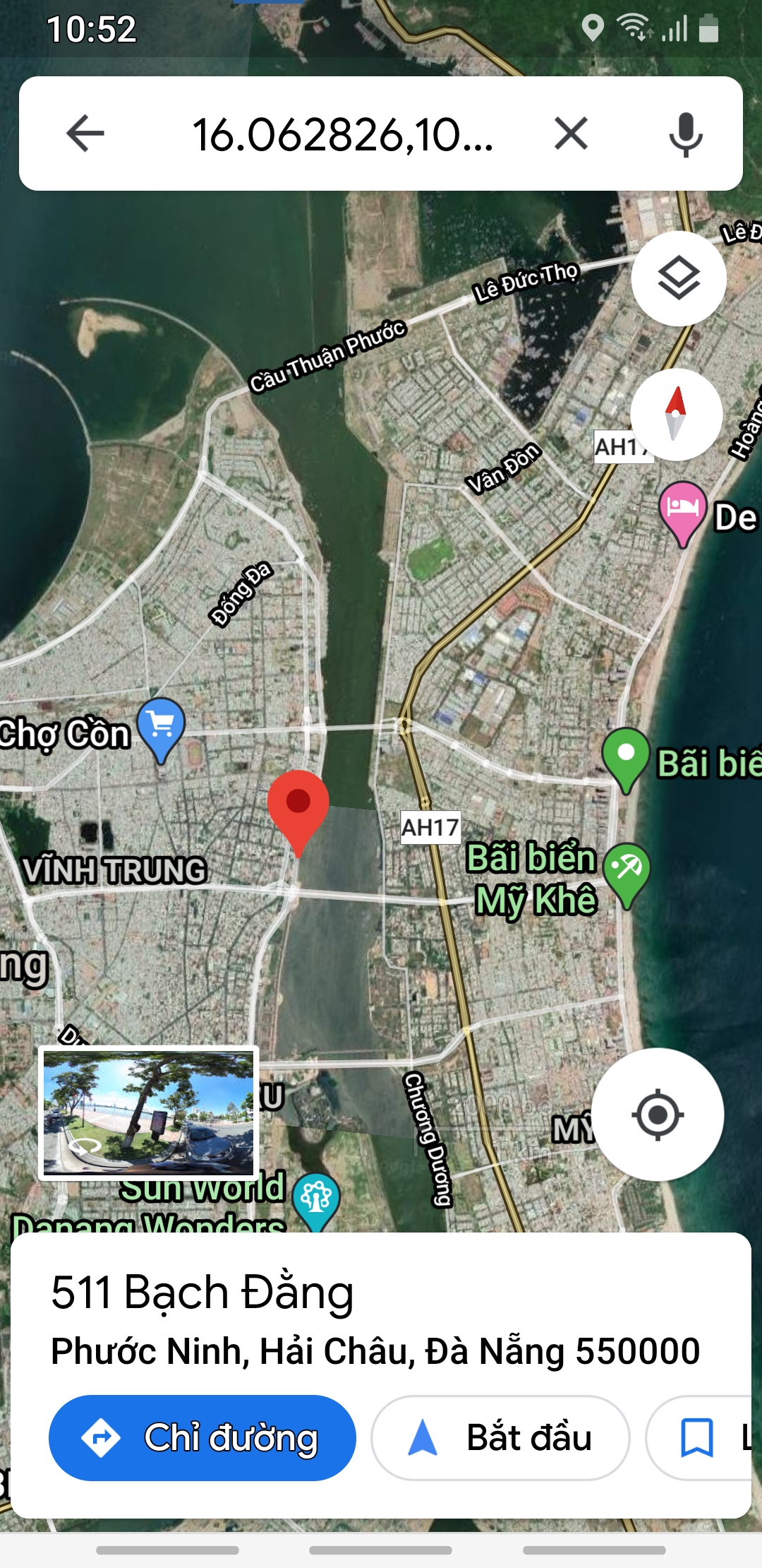 Cần bán nhà 5 tầng đường Bạch Đằng , view sông Hàn