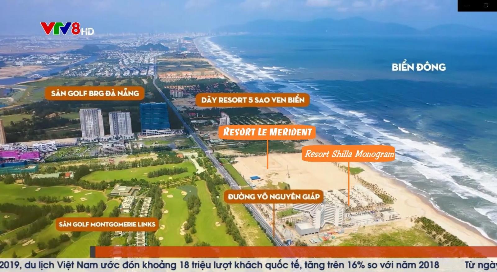 Hơn 1000m2 Đất nền Biệt thự xây resort, villa nghỉ dưỡng sân golf ven sông, view biển, giá ưu đãi  