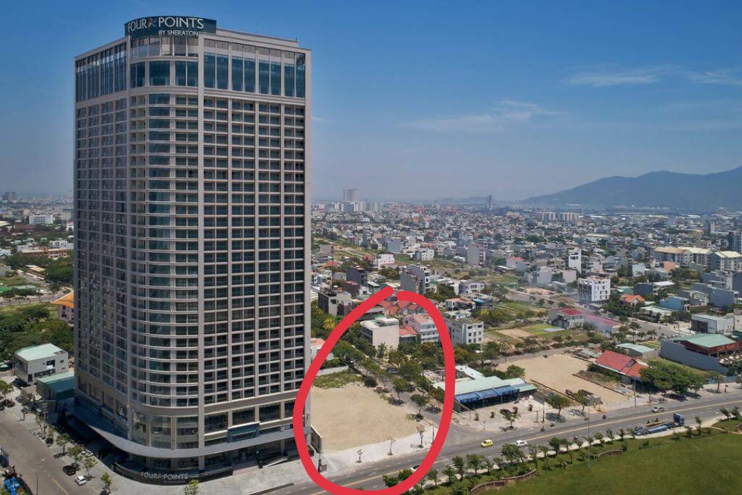 Bán lô đất vàng view biển đường Võ Nguyên Giáp , cạnh khách sạn FourPoint  Sheraton