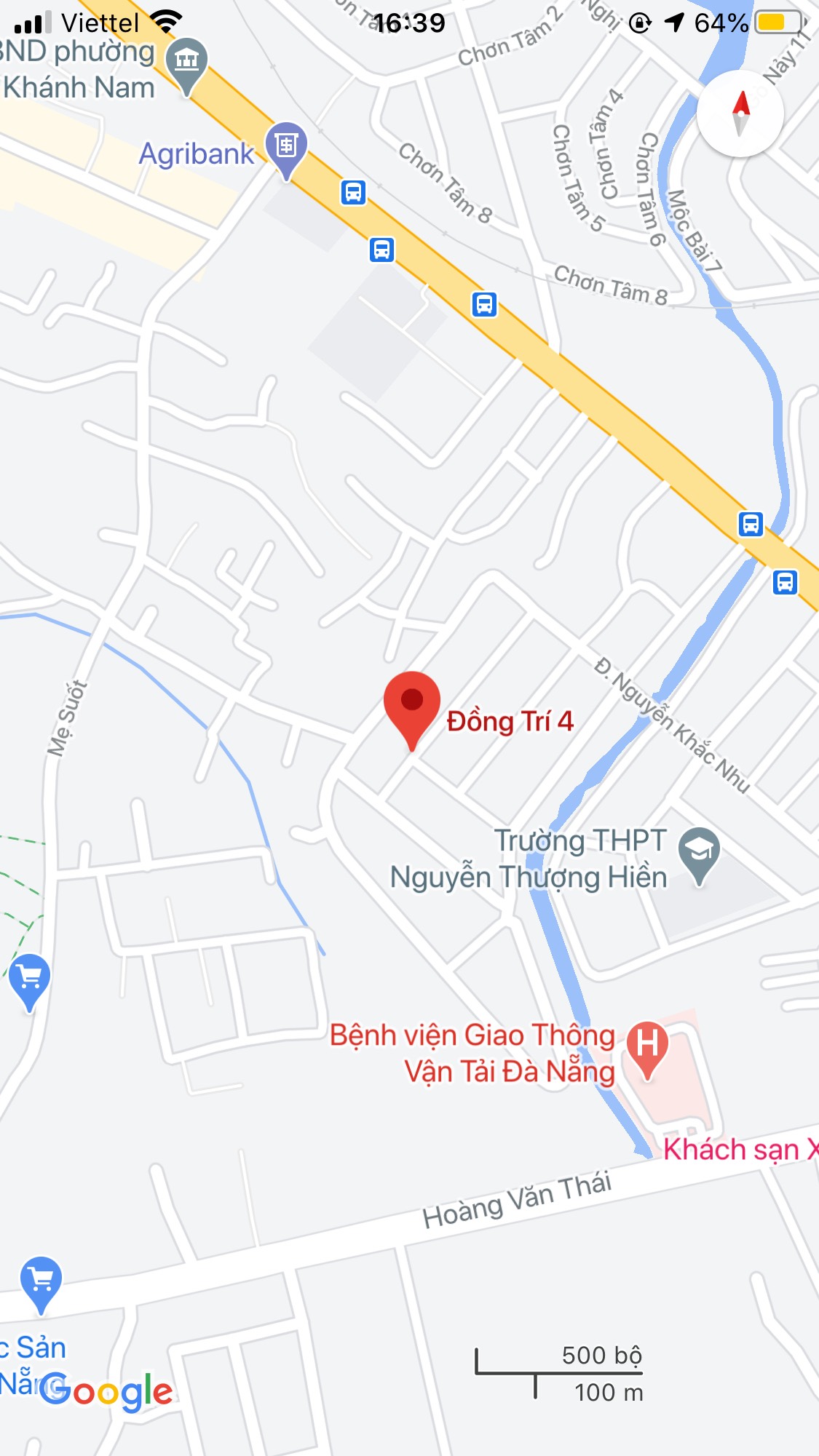 Bán lô đất mặt tiền đường Đồng Trí 4, Hòa Minh. DT: 76,5m2. Giá 2,2 tỷ