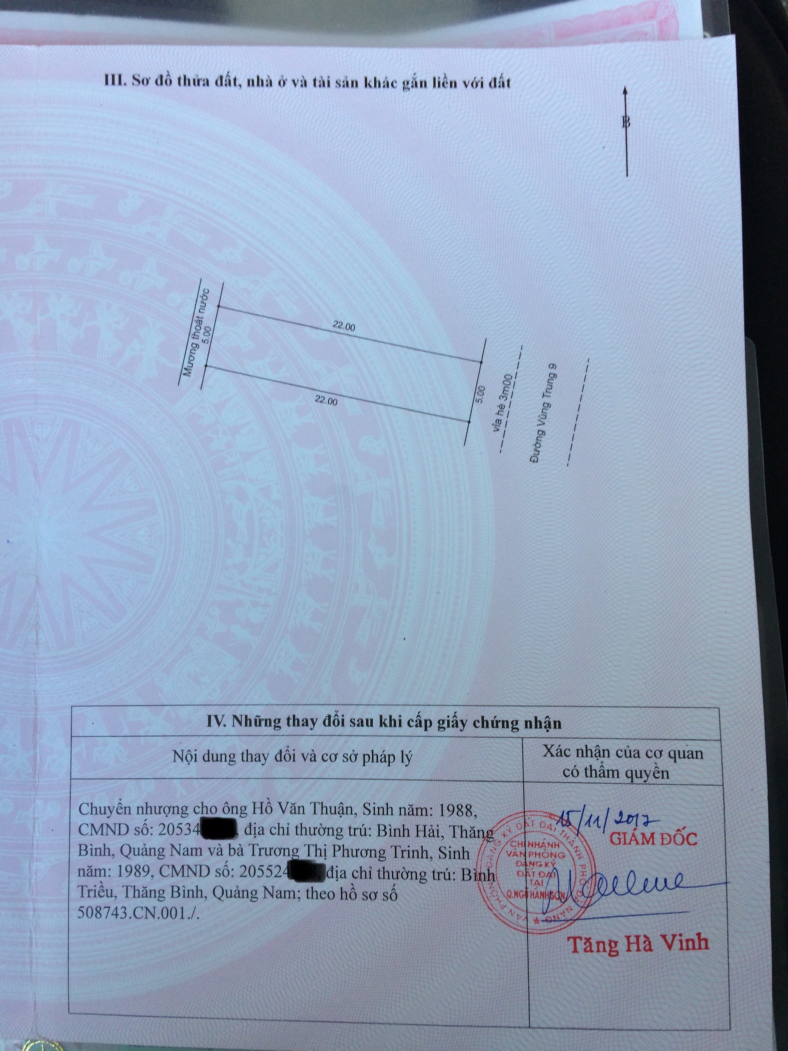 Bán lô đất biển Vùng Trung 9 khu đô thị Phú Mỹ An , phường Hòa Hải , quận Ngũ Hành Sơn
