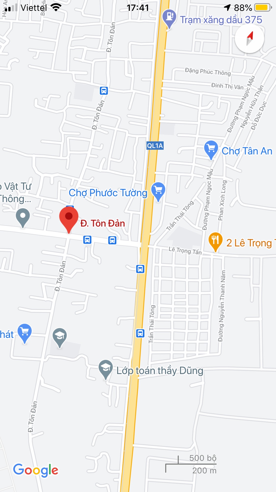 Bán đất đường Tôn Đản, Phường Hòa An, Quận Cẩm Lệ. DT: 111m2. Giá: 4.8 tỷ