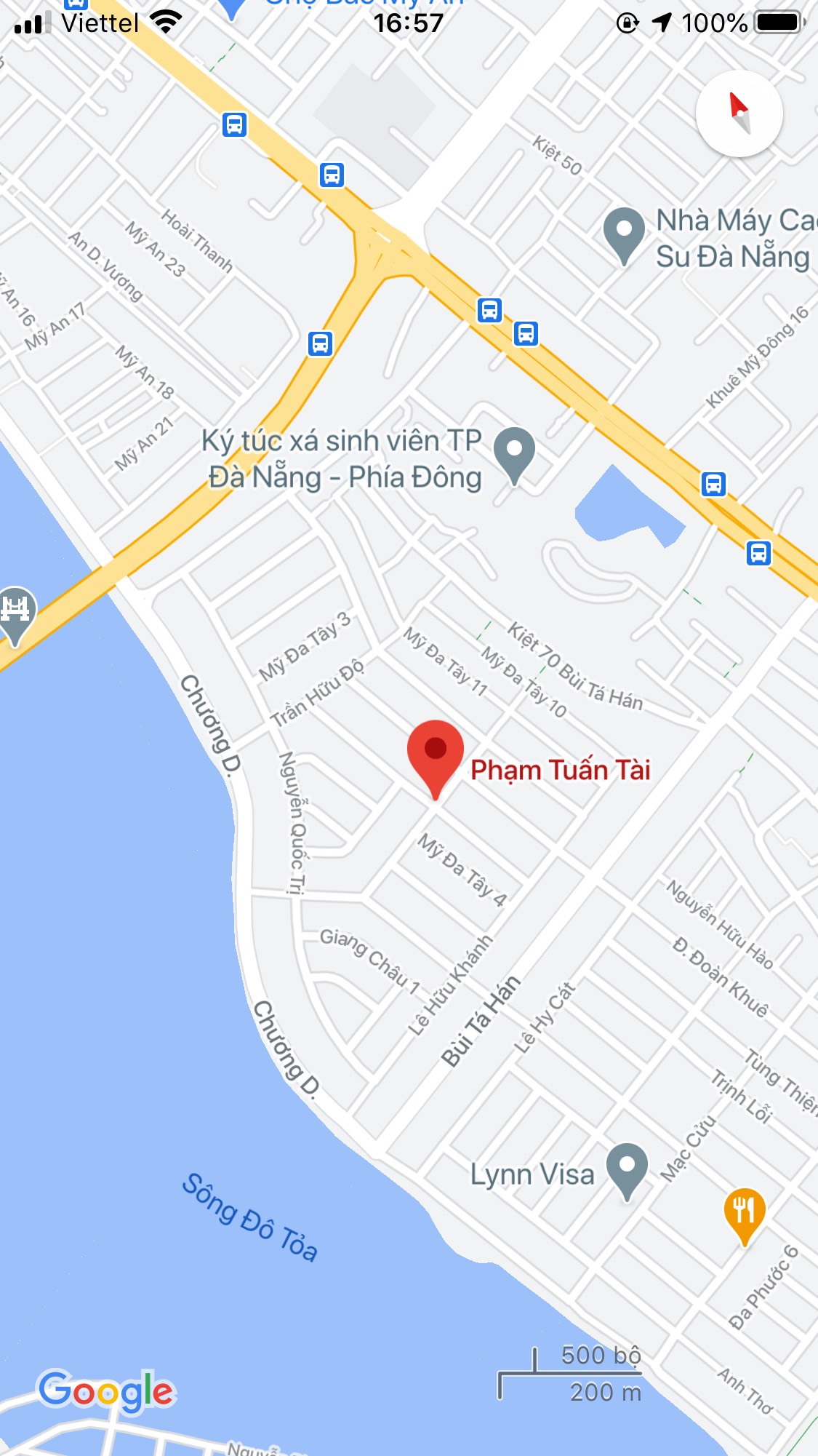 Bán đất đường Phạm Tuấn Tài, Phường Khuê Mỹ, Quận Ngũ Hành Sơn. DT: 170.6 m2. Giá:  12.5 tỷ