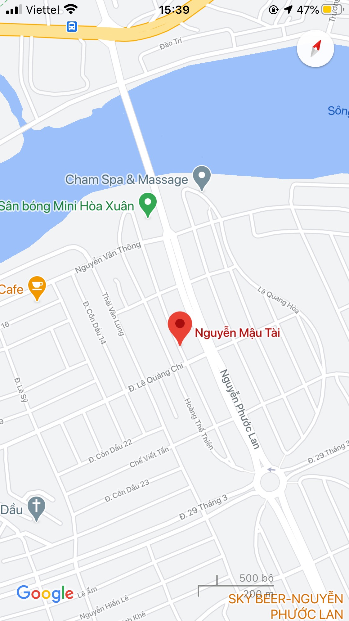 Bán nhà mặt phố đường Nguyễn Mậu Tài, Phường Hòa Xuân, Quận Cẩm Lệ. DT: 100 m2. Giá: 6.8 tỷ