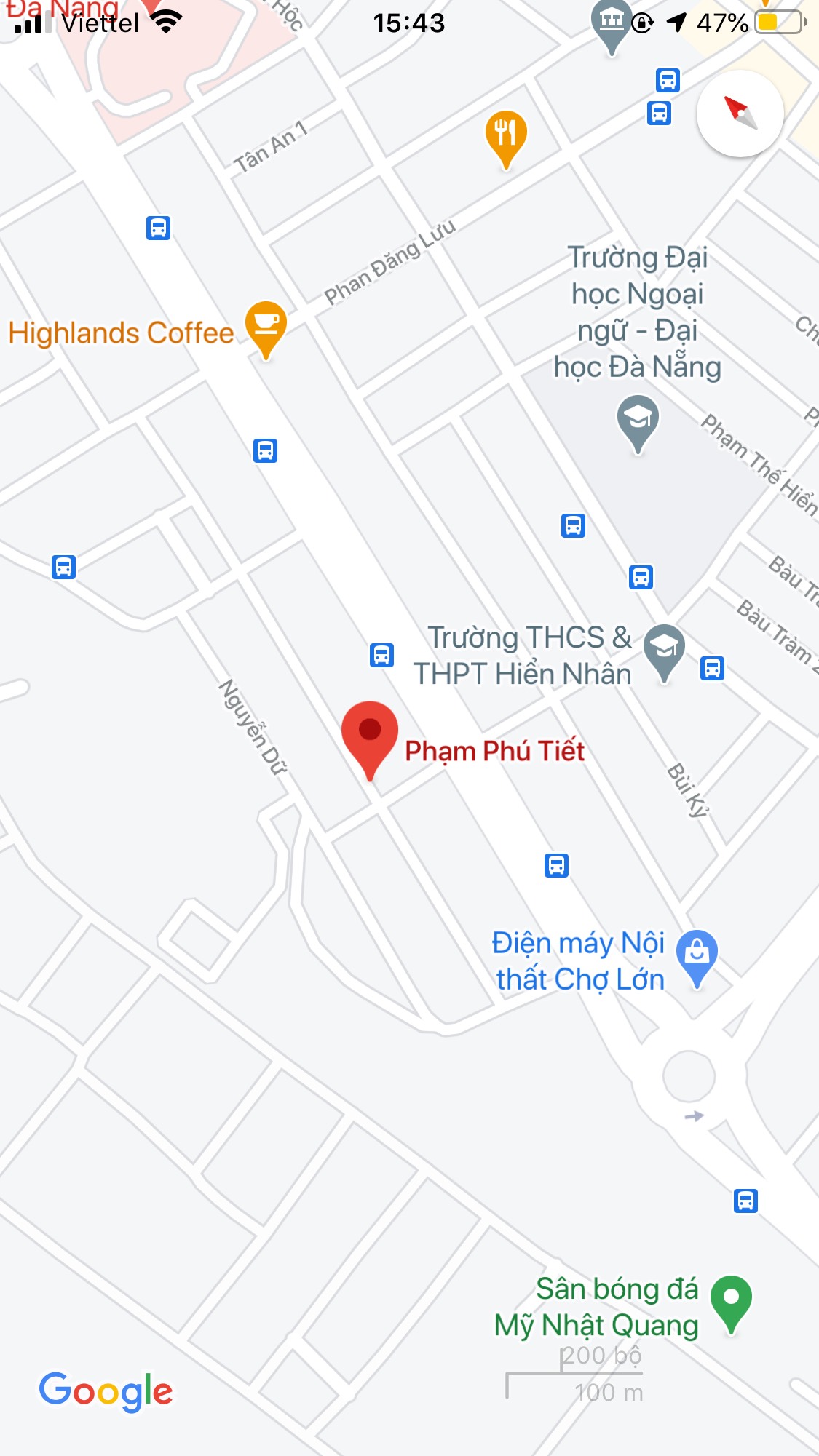 Bán nhà mặt phố đường Phạm Phú Tiết, Phường Khuê Trung, Quận Cẩm Lệ. DT: 195 m2. Giá: 20 tỷ