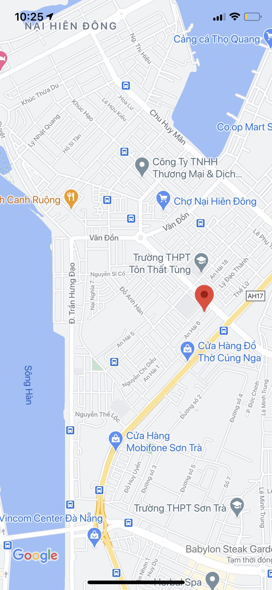 Bán nhà mặt tiền đường An Hải 6, P. An Hải Bắc, Q. Sơn Trà. DT: 73m2, khu dân cư. Gía: 4,45 tỷ