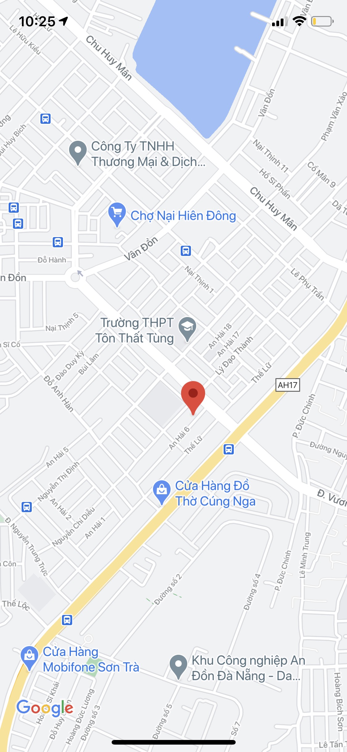 Bán nhà mặt tiền đường An Hải 6, P. An Hải Bắc, Q. Sơn Trà. DT: 73m2, khu dân cư. Gía: 4,45 tỷ