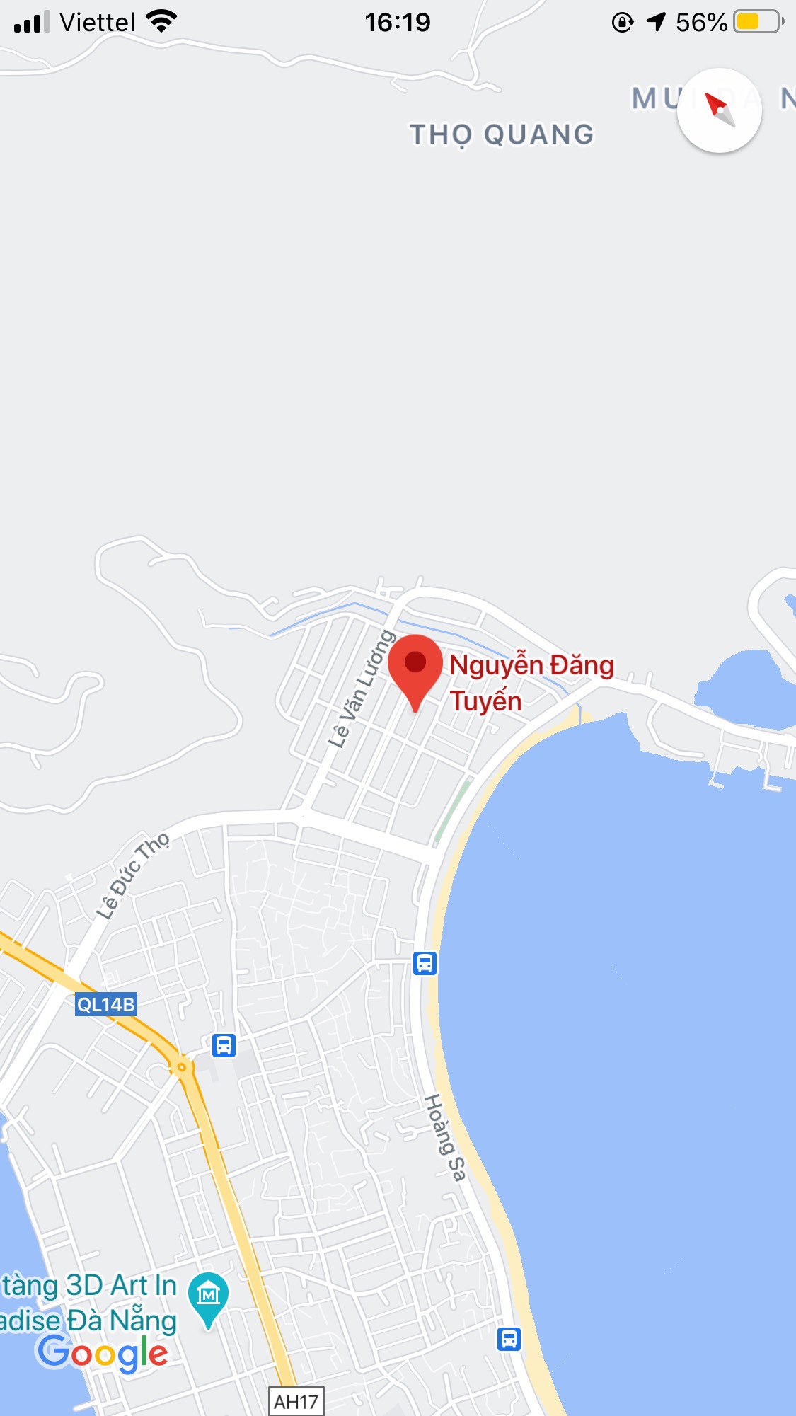 Bán đất đường Nguyễn Đăng Tuyển, Phường Thọ Quang, Quận Sơn Trà. DT: 164 m2. Giá: 9 tỷ