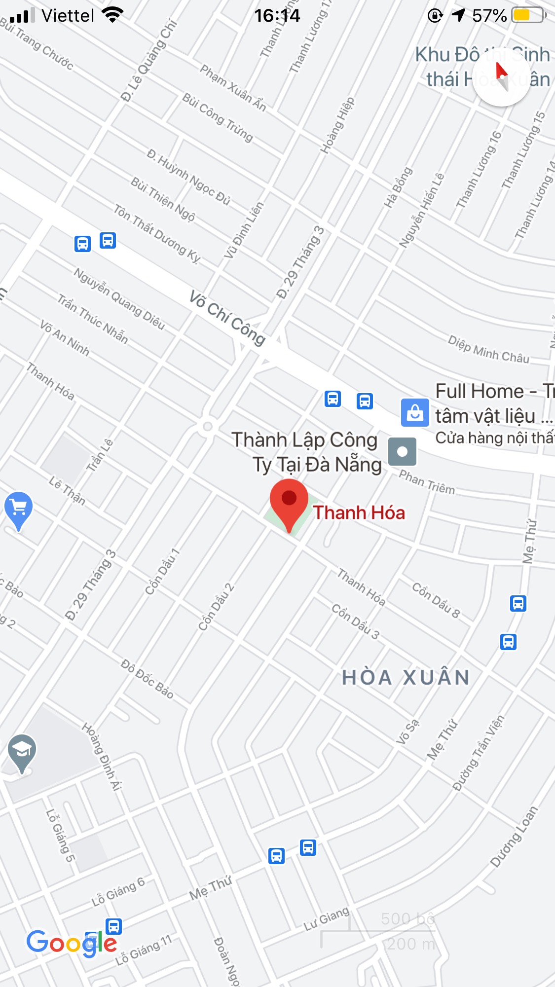 Bán đất đường Trần Viện- Thanh Hóa, Phường Hòa Xuân, Quận Cẩm Lệ. DT: 147 m2. Giá: 6.85 tỷ