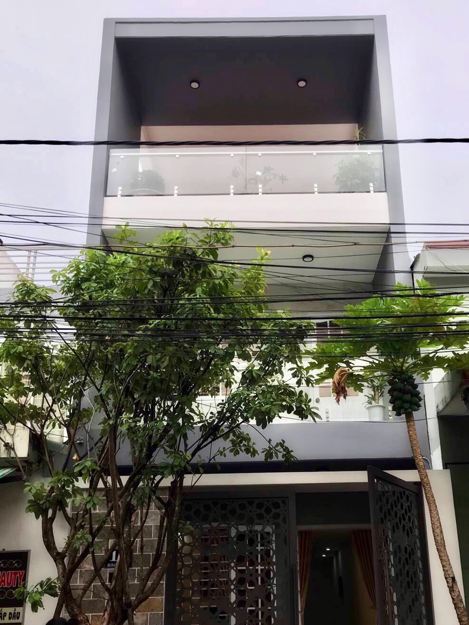 Cần bán gấp nhà 3 tầng mới mặt tiền đường Bình An 4, Hoà Cường Bắc, quận Hải Châu