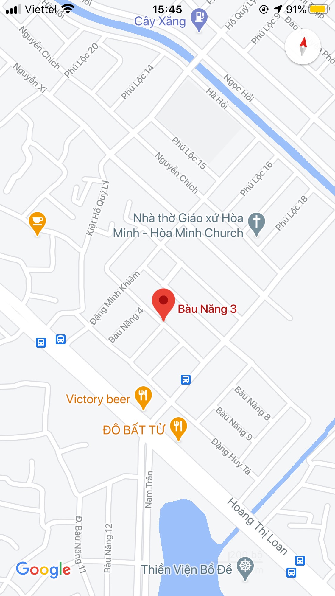 Bán đất đường Bàu Năng 3, Phường Hòa Minh, Quận Liên Chiểu. DT: 105 m2. Giá: 4.5 tỷ