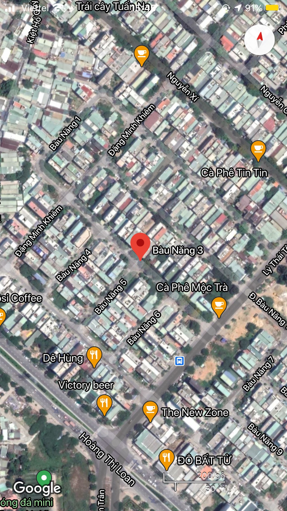 Bán đất đường Bàu Năng 3, Phường Hòa Minh, Quận Liên Chiểu. DT: 105 m2. Giá: 4.5 tỷ