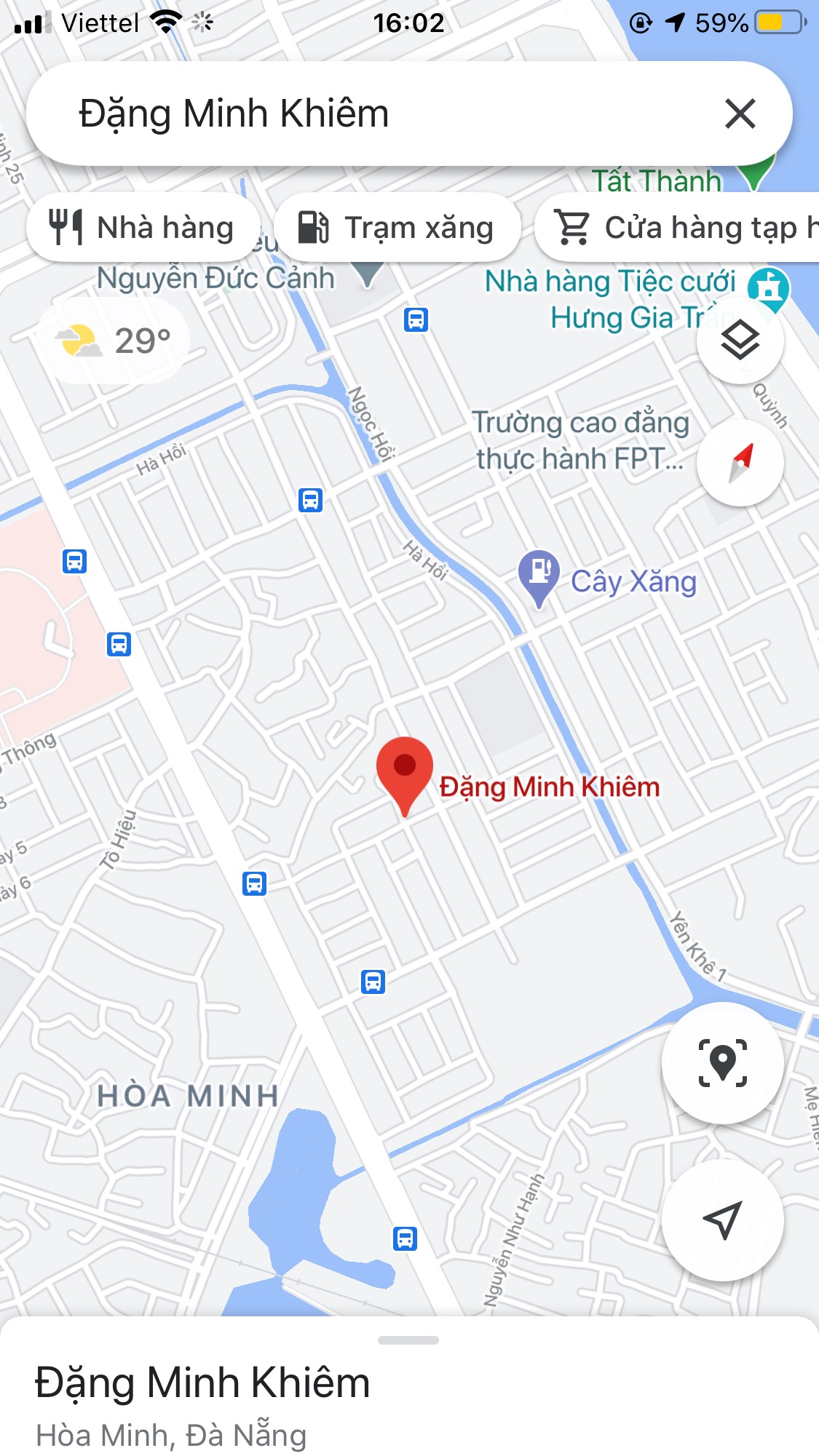 Bán đất đường Đặng Minh Khiêm, Phường Hòa Minh, Quận Liên Chiểu. DT: 85.8 m2. Giá: 4.7 tỷ