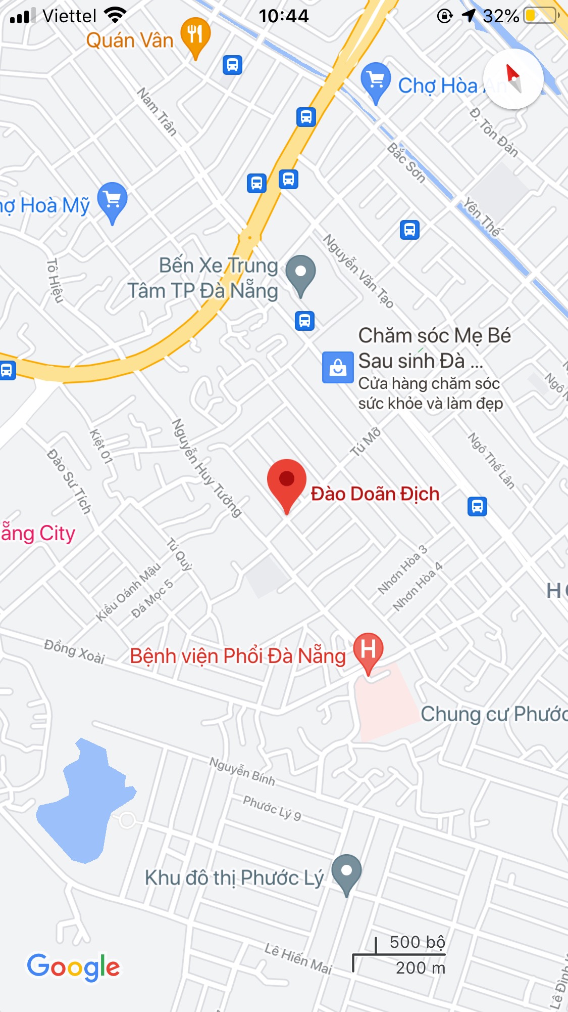 Bán nhà mặt phố đường Đào Doãn Địch, Phường Hòa Minh, Quận Liên Chiểu. DT: 100 m2. Giá: 3.25 tỷ