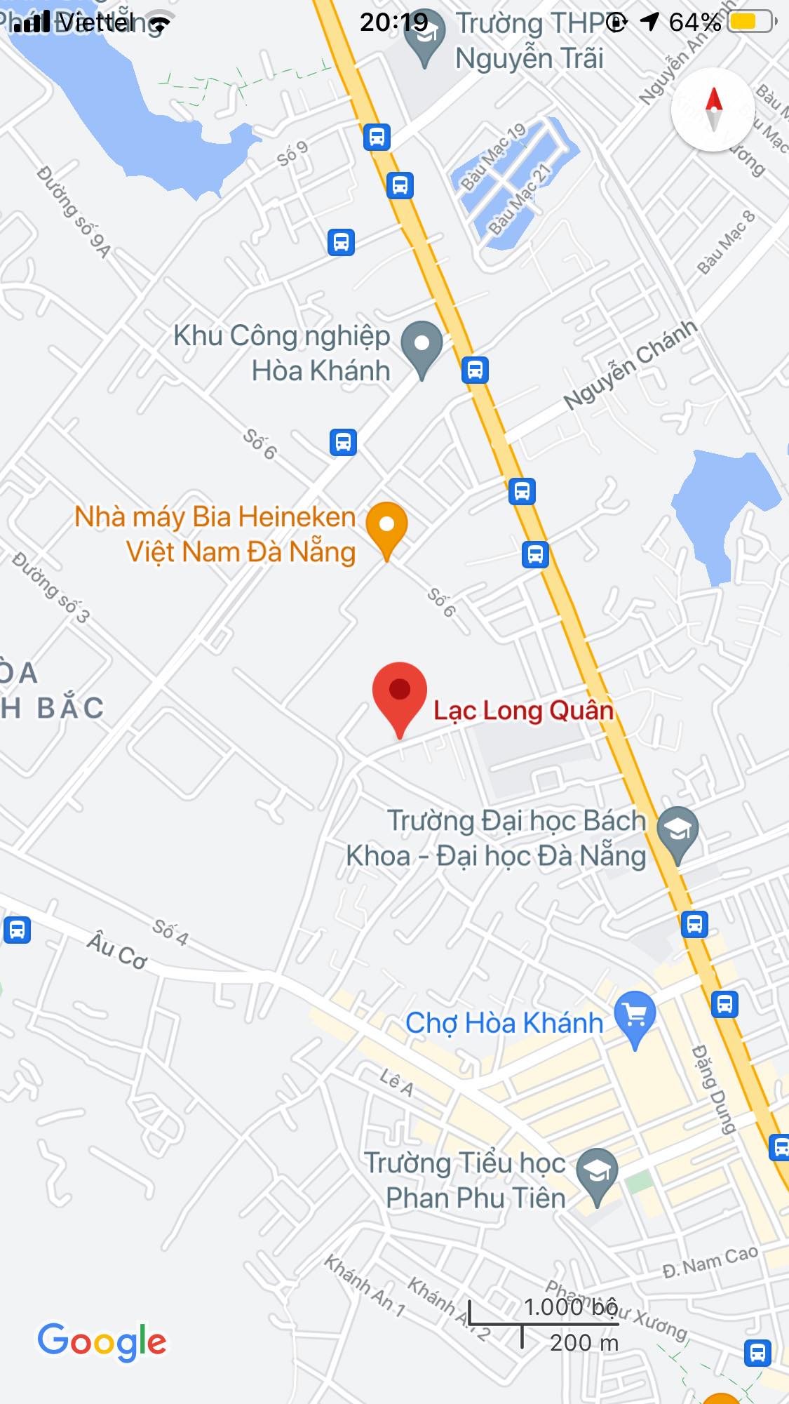 Bán đất đường Lạc Long Quân, Phường Hòa Khánh Bắc, Quận Liên Chiểu. DT: 162 m2. Giá: 2 tỷ
