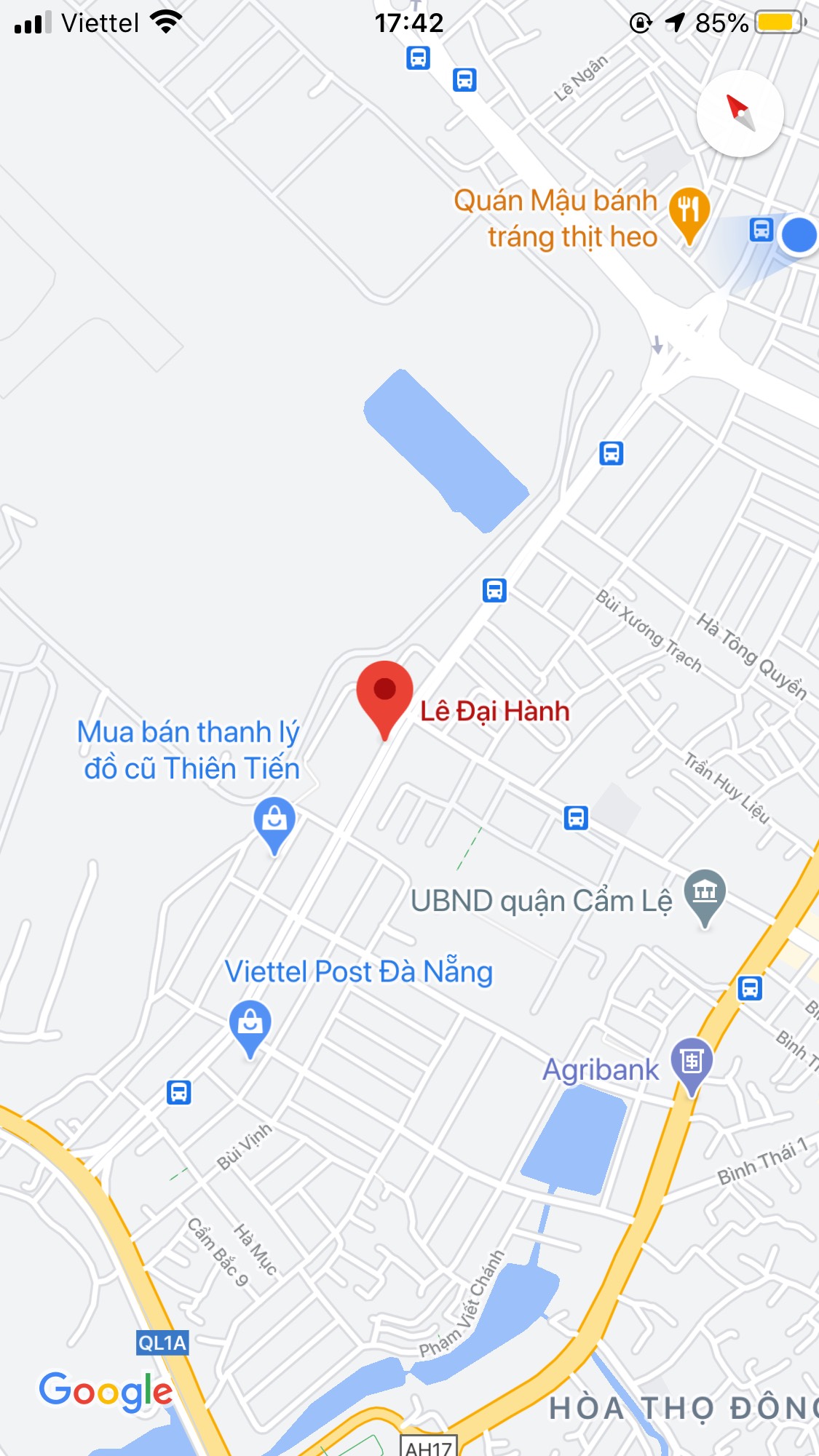 Bán nhà mặt phố đường Lê Đại Hành, Phường Khuê Trung, Quận Cẩm Lệ. DT: 100m2, giá: 8 tỷ