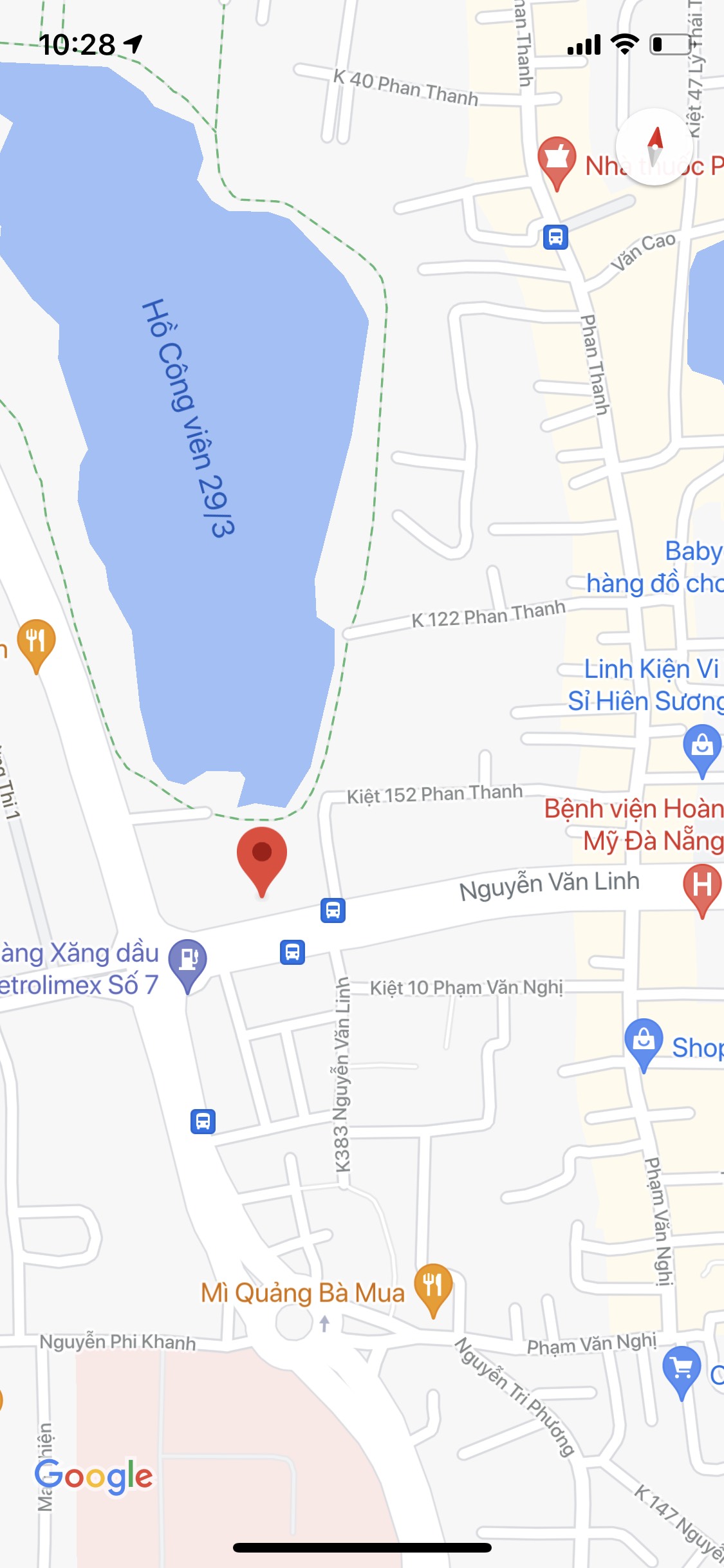Bán lô đất mặt tiền đường Nguyễn Văn Linh, gần sân bay. DT: 275m2, ngang 10m. Giá: 270 triệu/m2