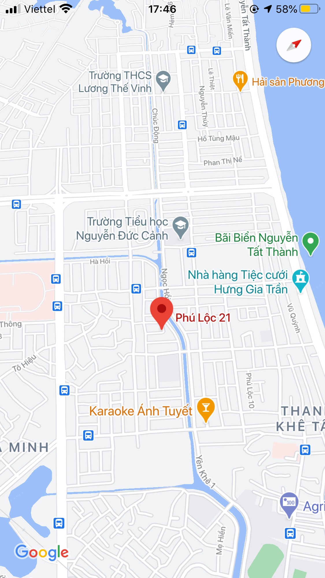 Bán nhà mặt tiền đường Phú Lộc 21, Liên Chiểu. DT: 81m2, giá: 3,6 tỷ